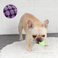 hot-sell eco-friendly plush tennis ball dog chew toy